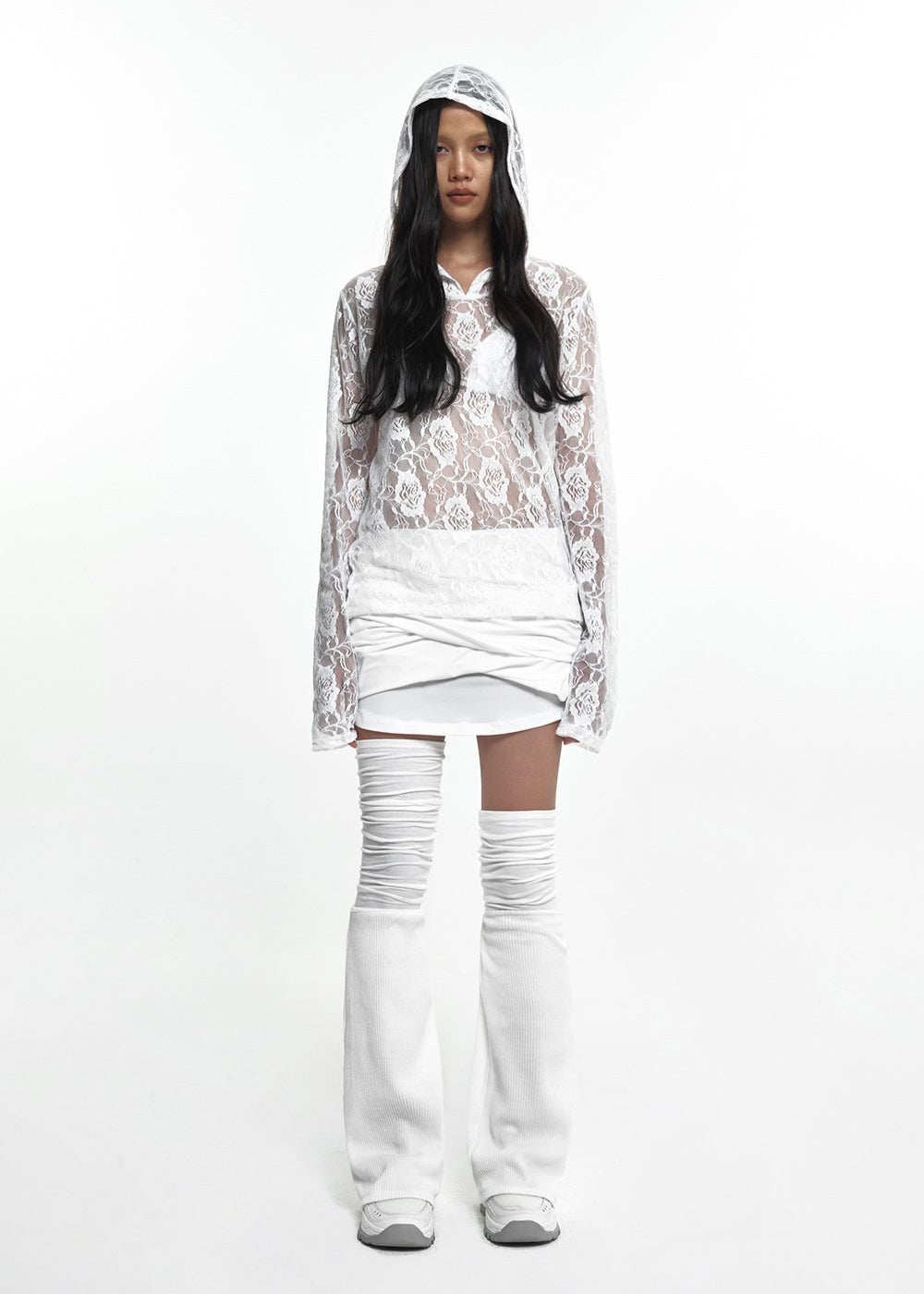 2-PIECE LEG WARMER IVORY
