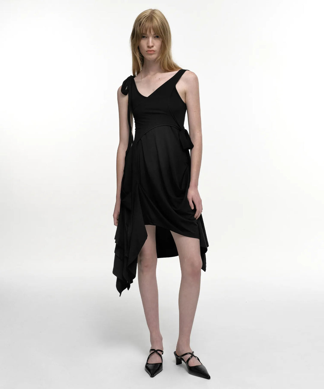 2-PIECE FLOW DRESS BLACK