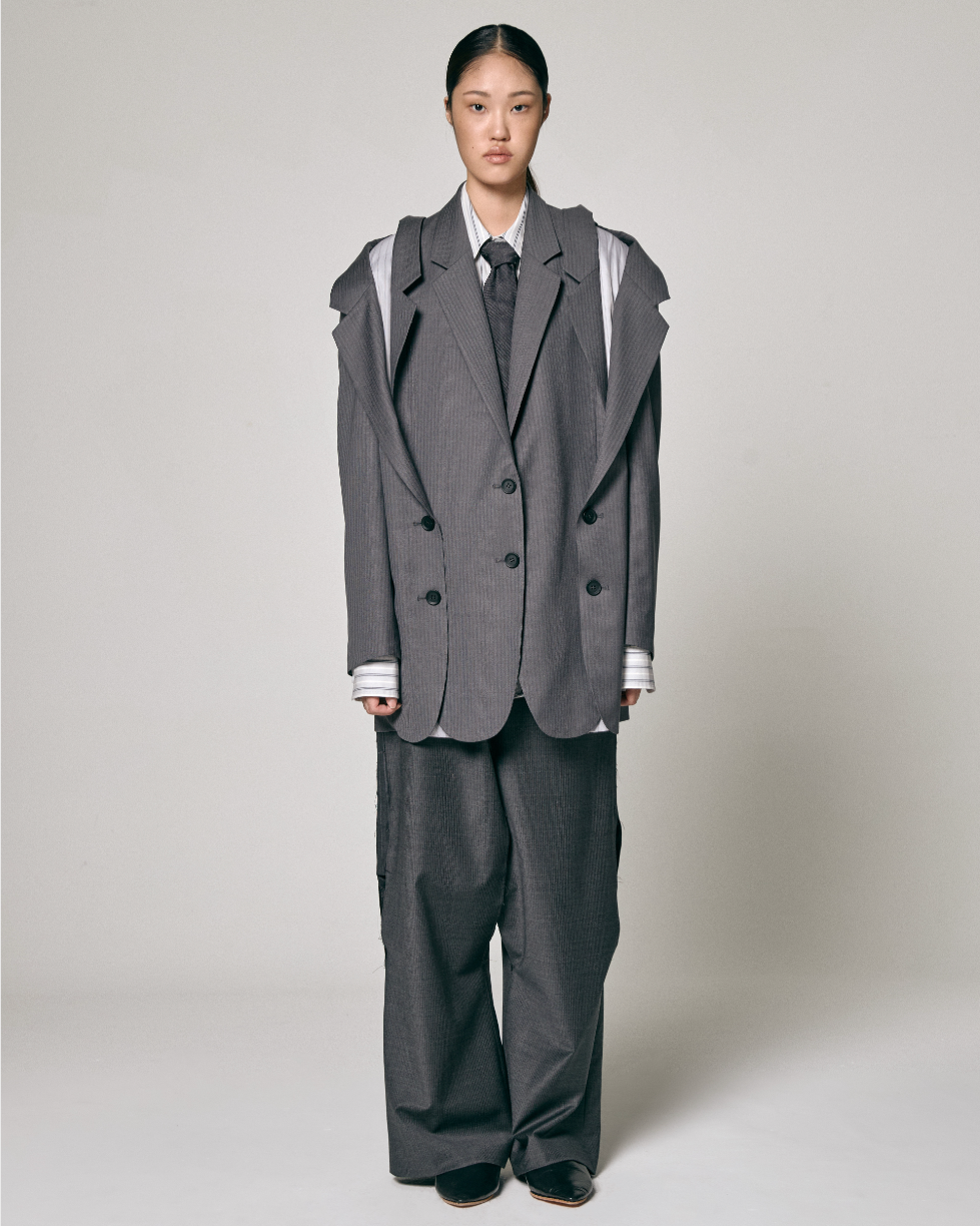 MULTI LAPEL JACKET