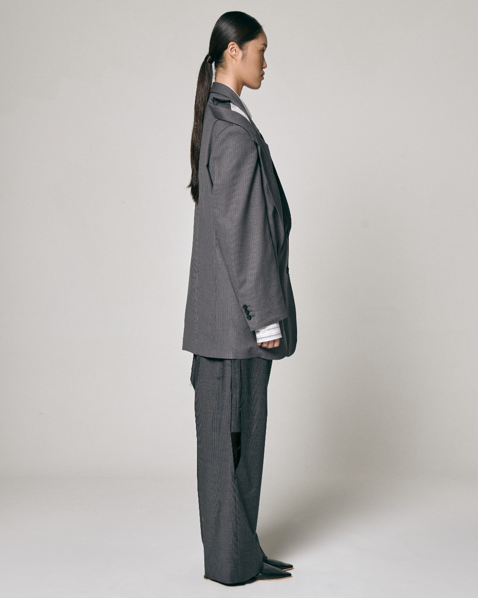 MULTI LAPEL JACKET