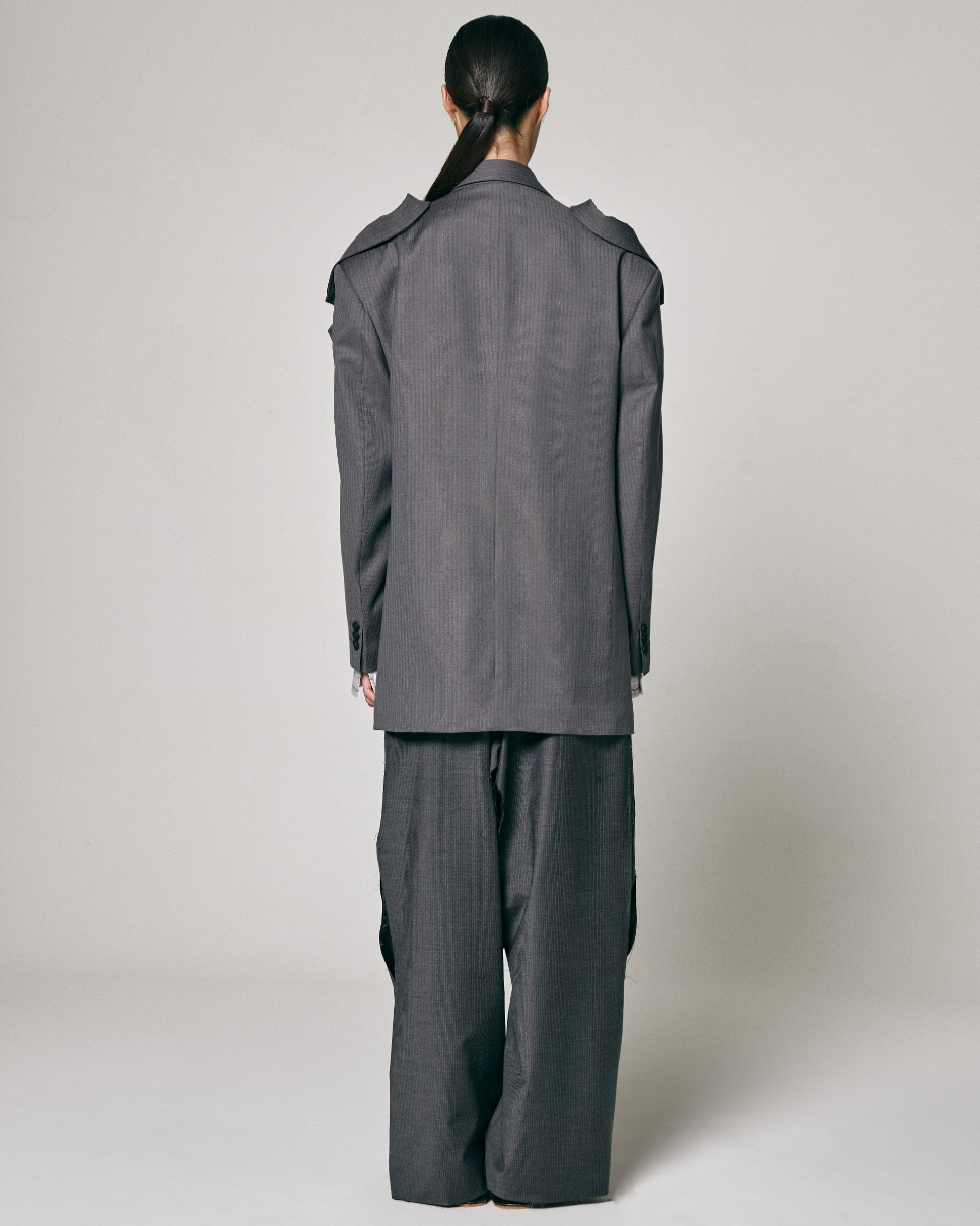 MULTI LAPEL JACKET