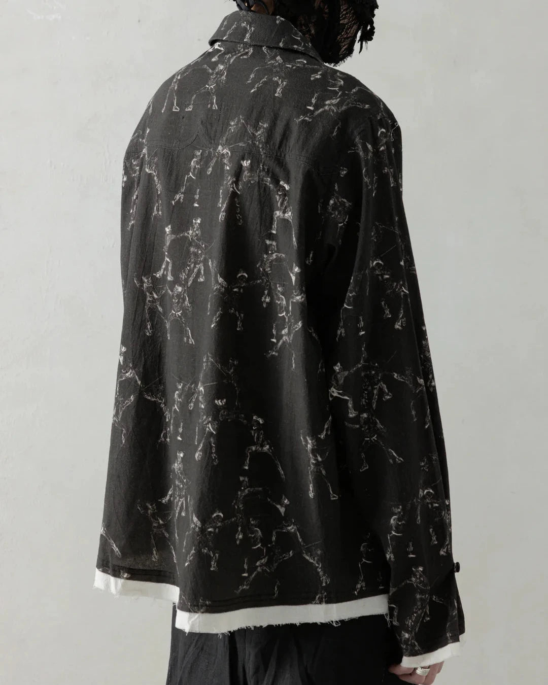 25SS|Seasonal Print LS (Black)