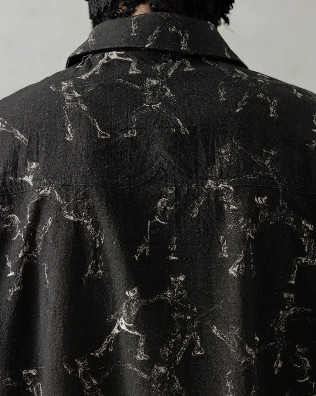 25SS|Seasonal Print LS (Black)