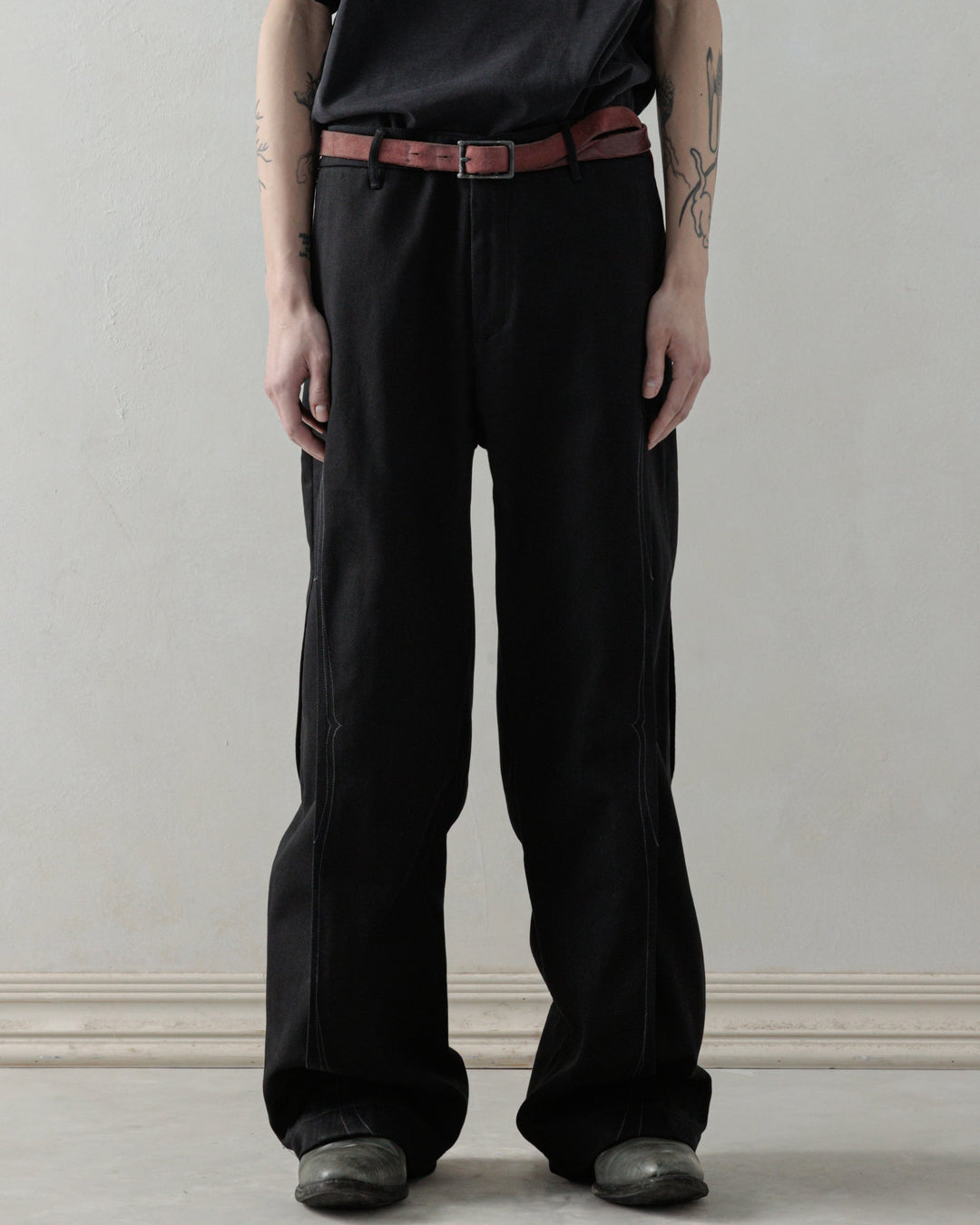 25SS PANELED WIDE DENIM