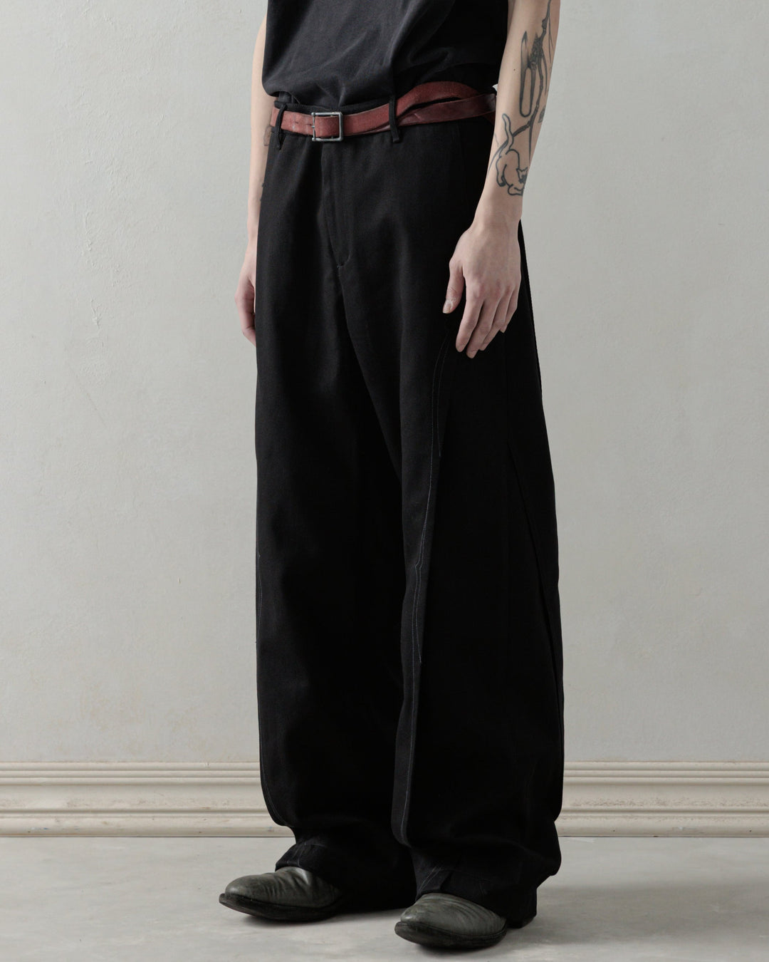 25SS PANELED WIDE DENIM