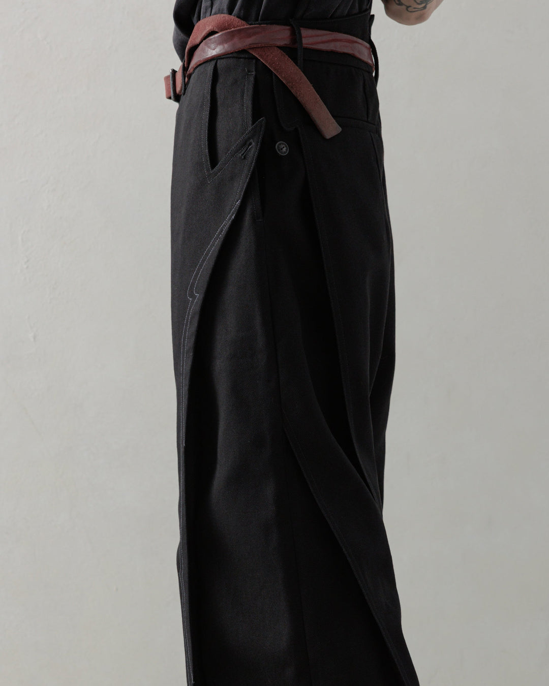 25SS PANELED WIDE DENIM