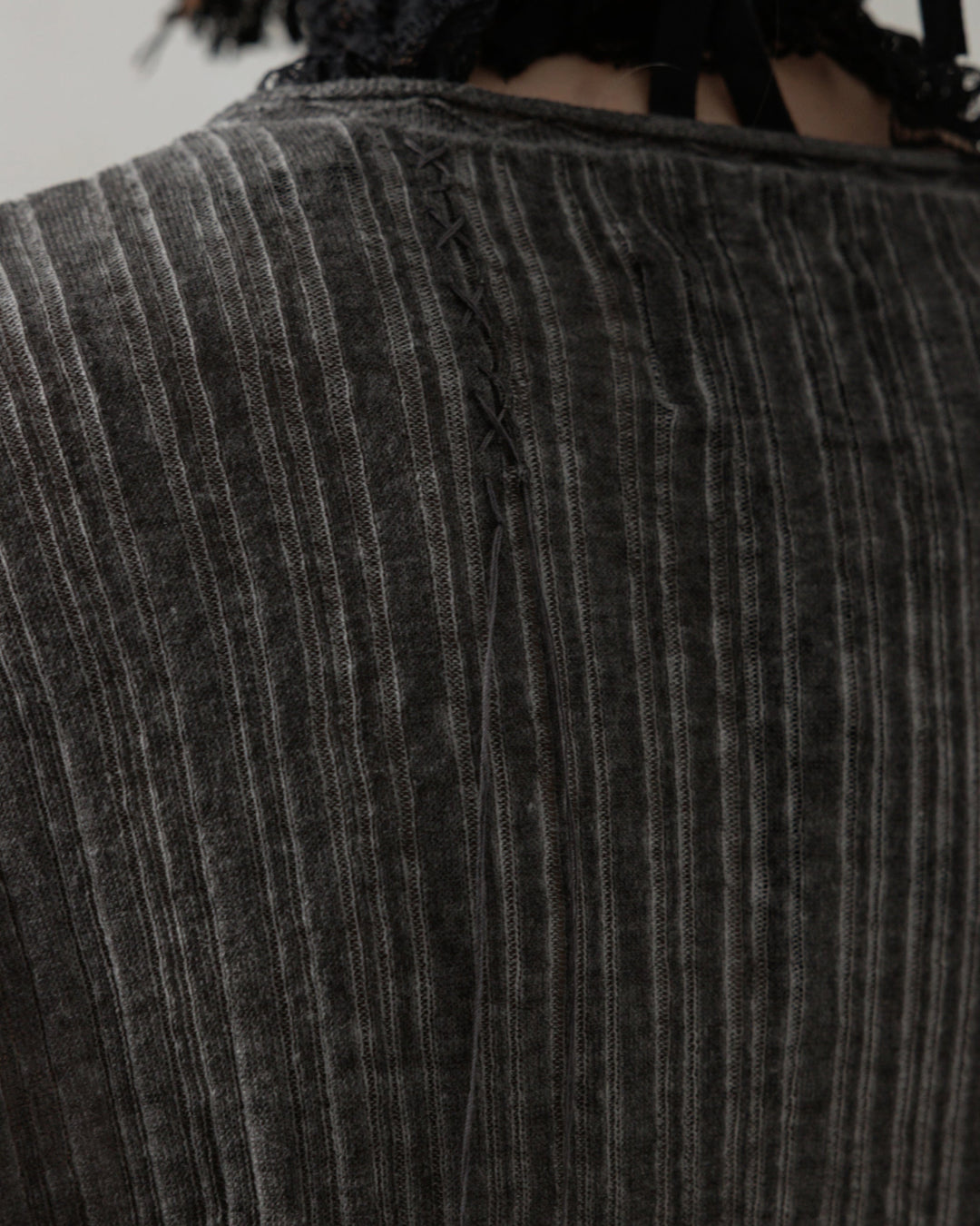 25SS SEMI-SHEER DIRT KNIT
