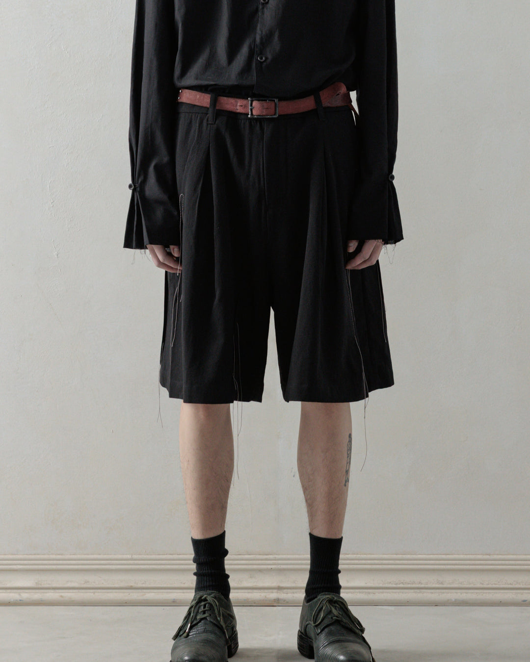 25SS Gathered Shorts