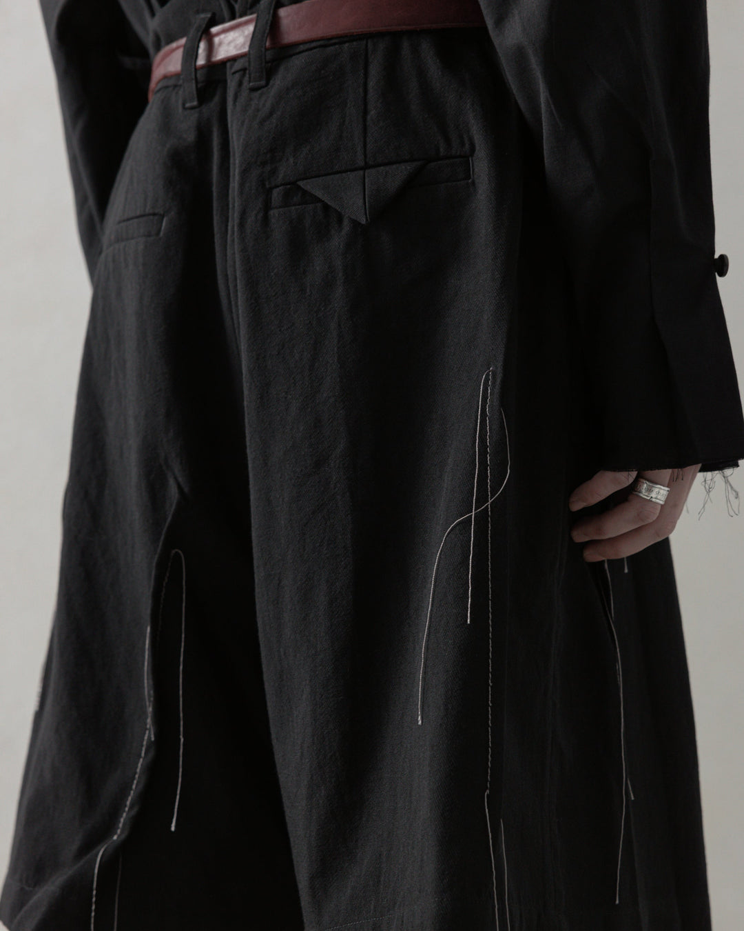 25SS Gathered Shorts