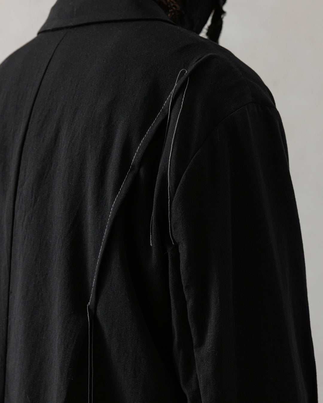 25SS GATHERED BLAZER