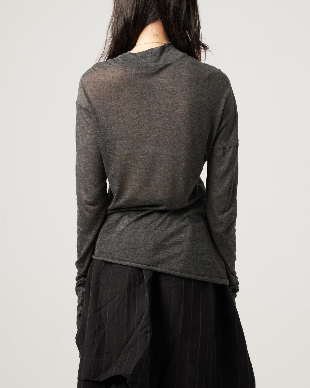 25SS HAND DYED LONG SLEEVE TURTLENECK
