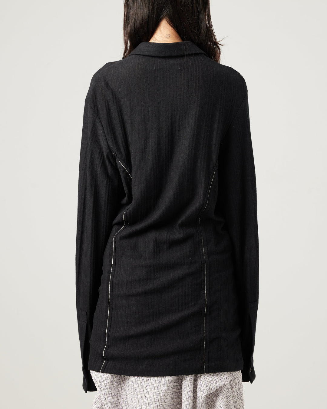 25SS HAND WOVEN PATCH WORK SHIRT