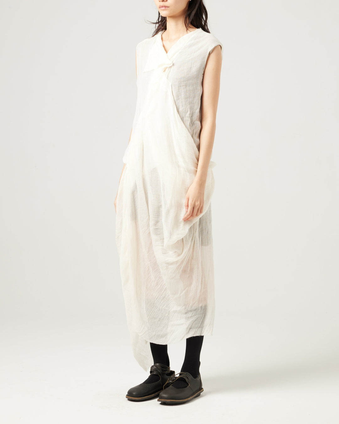 25SS HAND WOVEN STRAPPING DRESS
