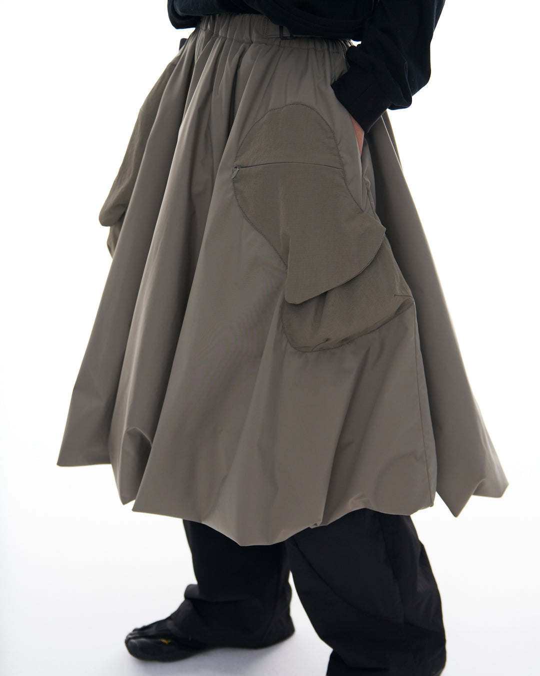 BALLOON SKIRT KHAKI