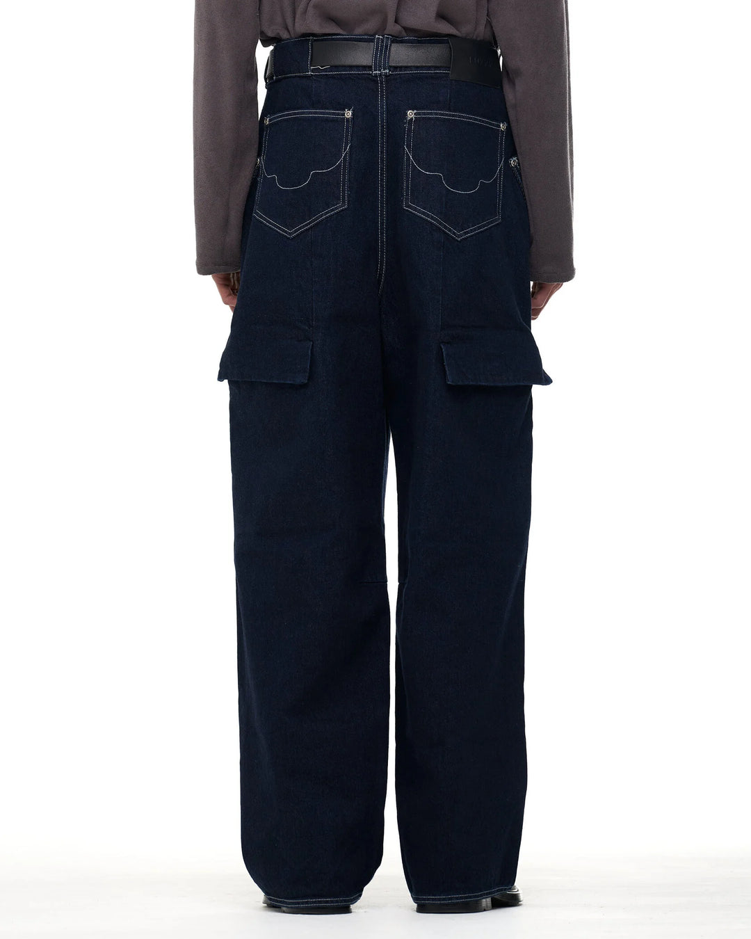 STRAIGHT JEANS NAVY BLUE