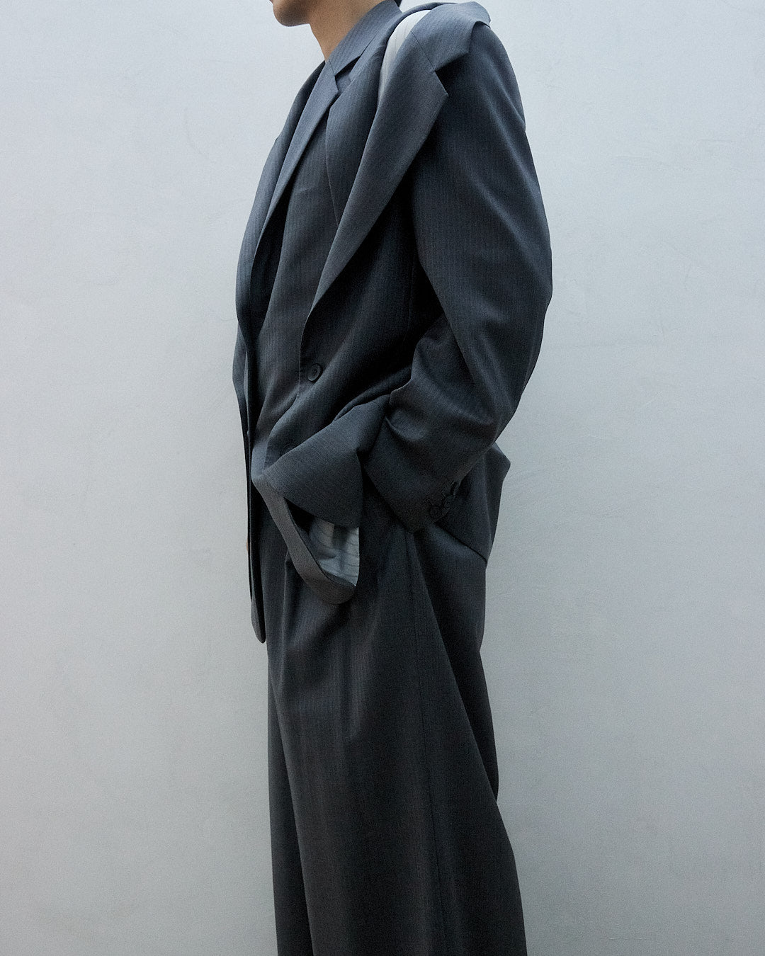 PLEATED WIDE PANTS