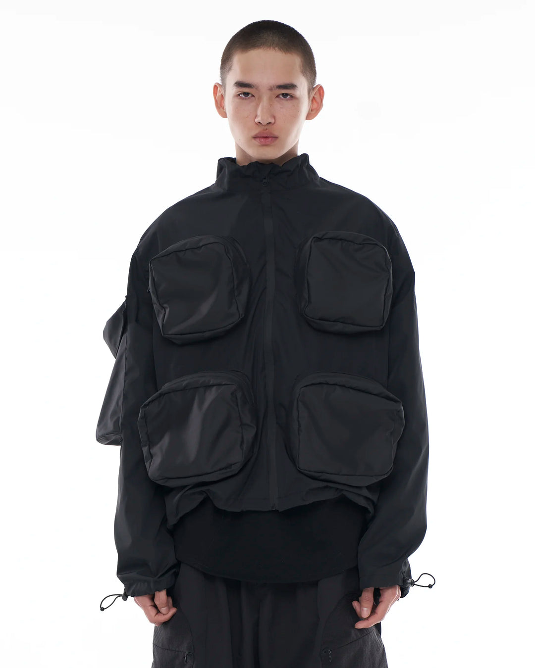 MULTIPOCKET JACKET BLACK