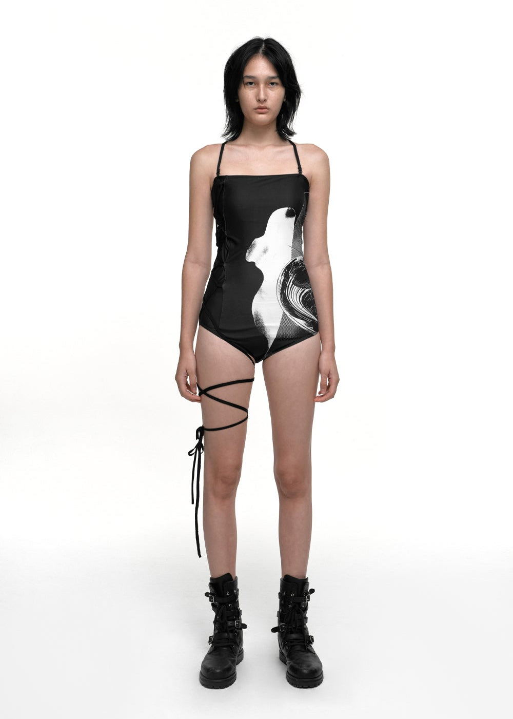 COSMIC SWIM SUIT BLACK