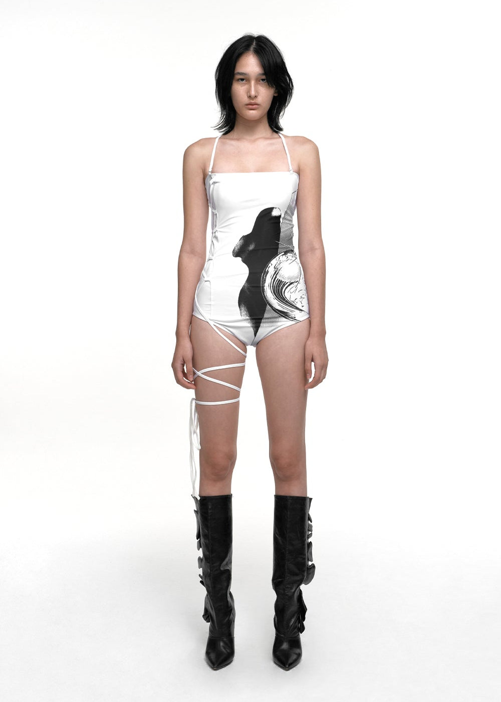 COSMIC SWIM SUIT WHITE