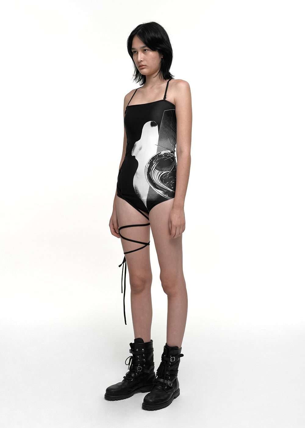 COSMIC SWIM SUIT BLACK