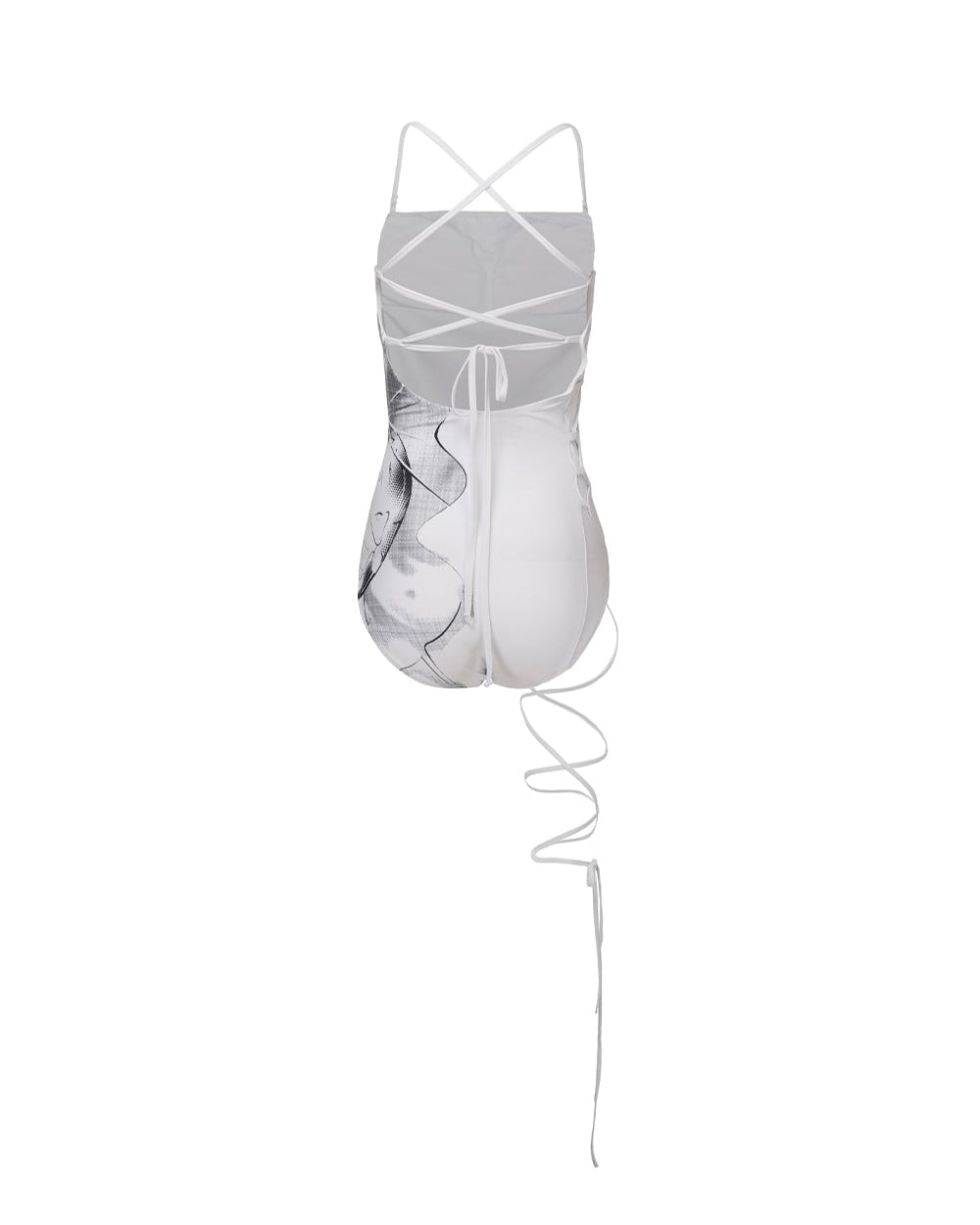 COSMIC SWIM SUIT WHITE