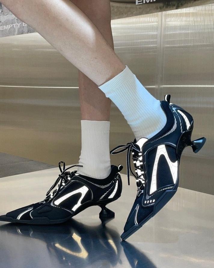 Interstellar Sports -Interstellar high heel sneaker