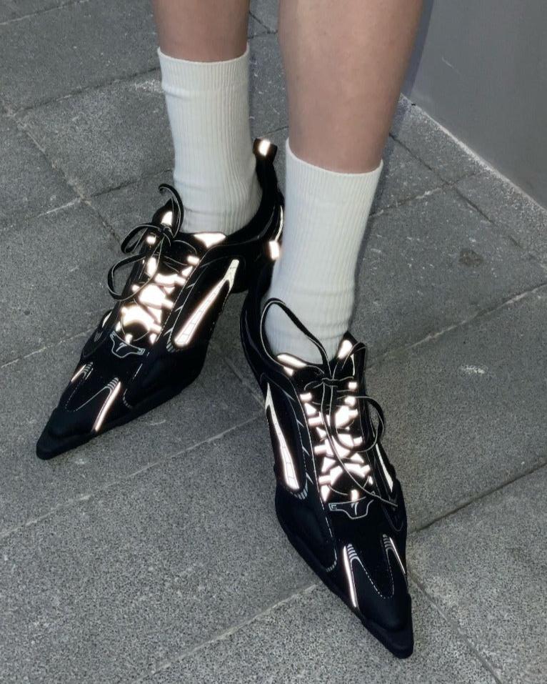 Interstellar Sports -Interstellar high heel sneaker