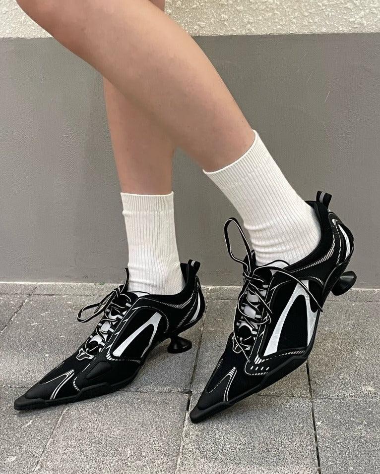 Interstellar Sports -Interstellar high heel sneaker