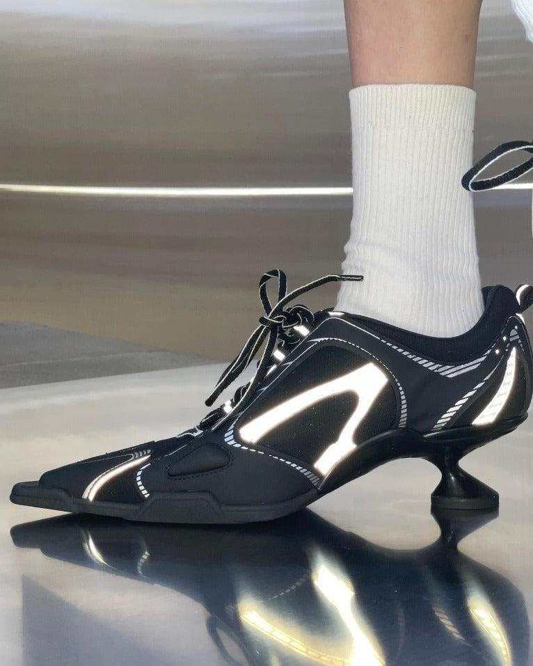 Interstellar Sports -Interstellar high heel sneaker
