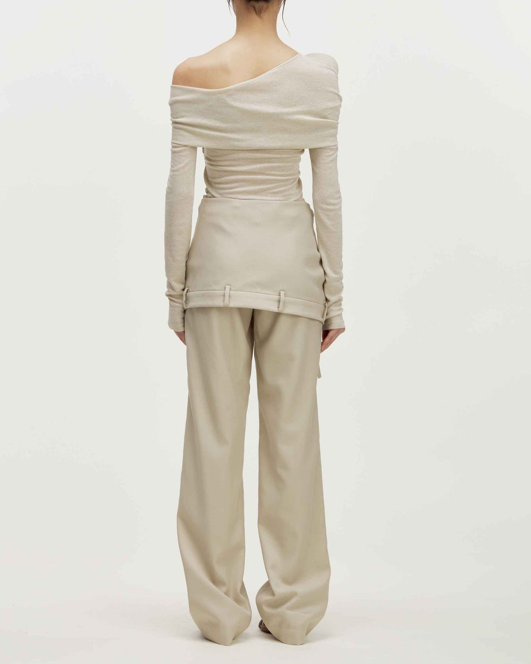 MARKNULL • Beige Dislocation Trousers