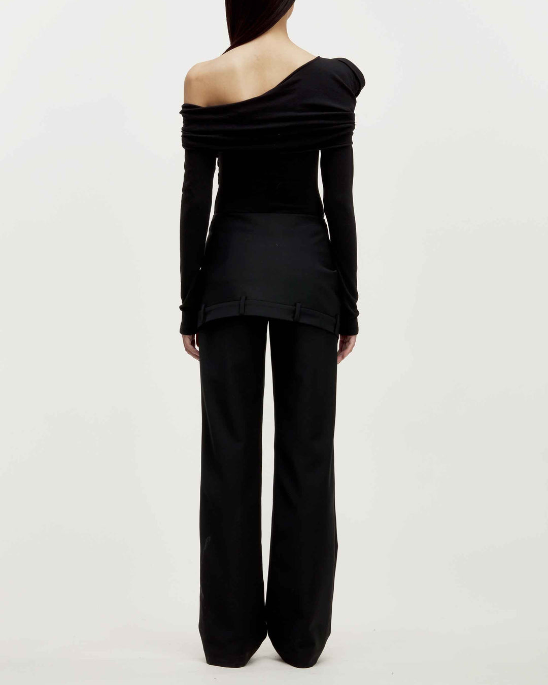MARRKNULL • Black Dislocation Trousers