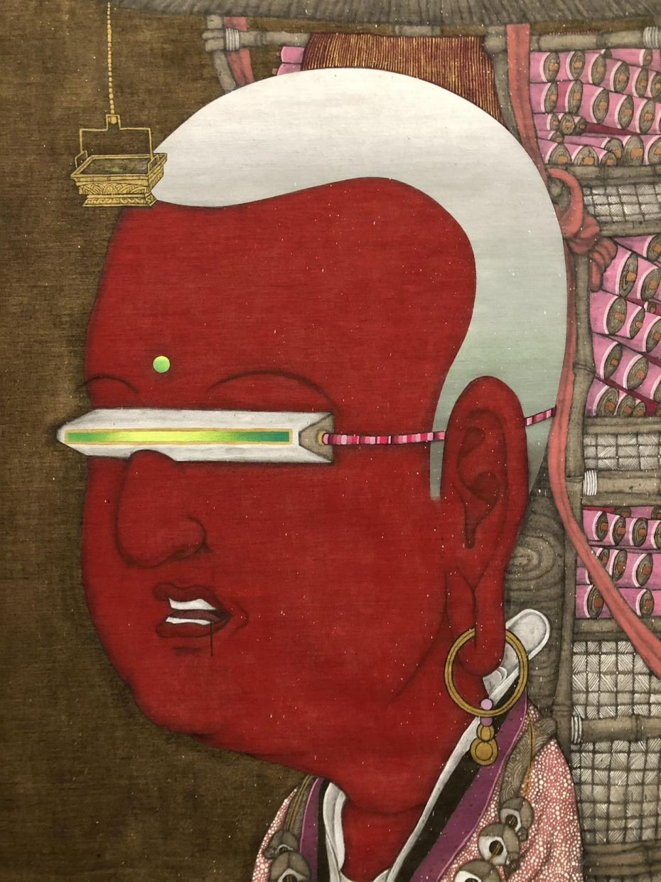 The Red Tripping Alien,行走的红色宇宙人