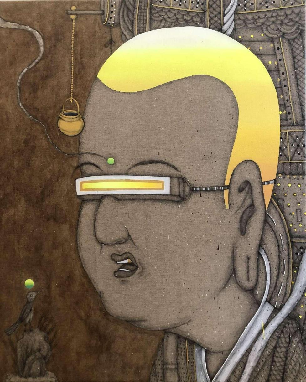 The Yellow Tripping Alien,行走的黄色宇宙人