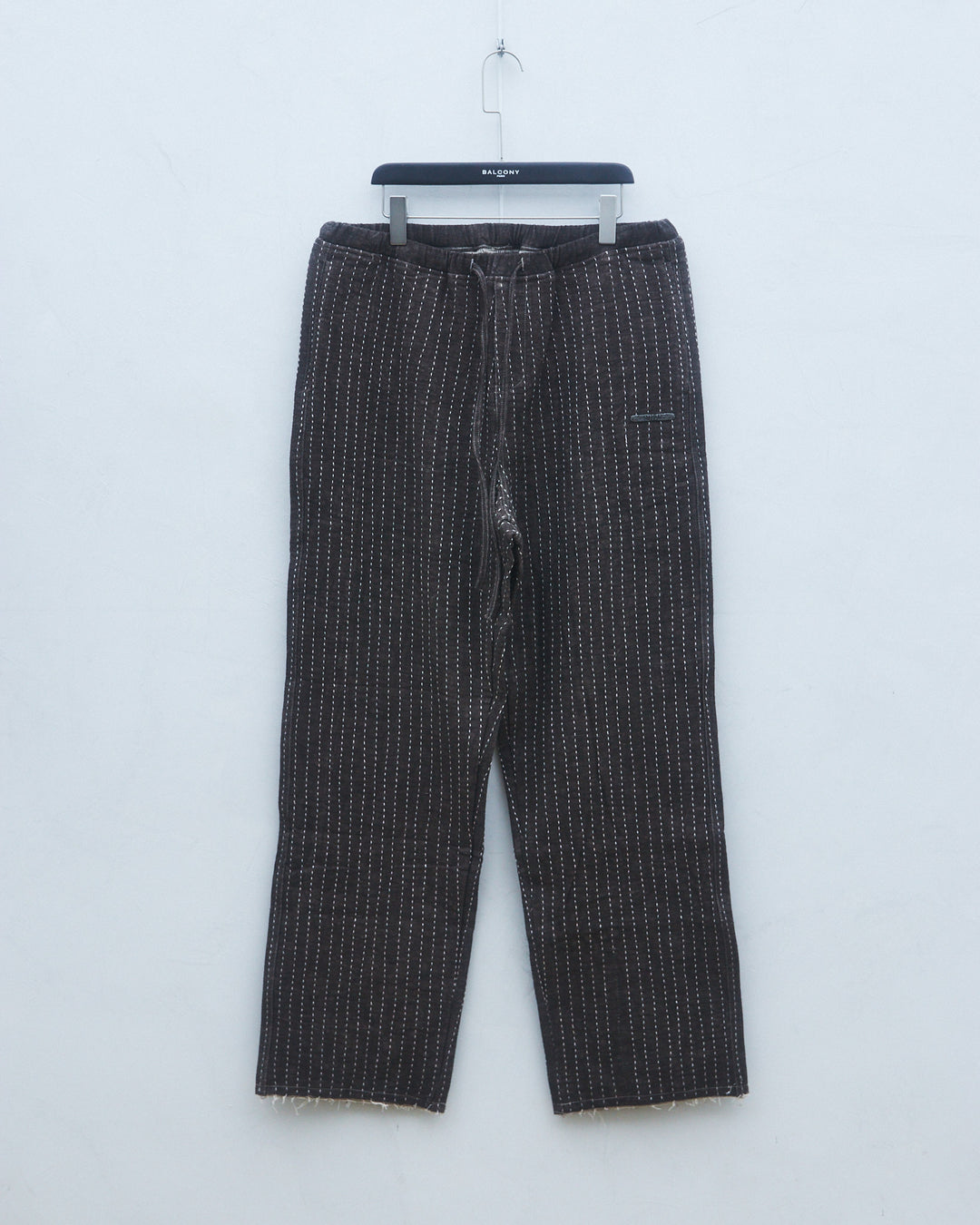 Dyed Brown Boro Trousers
