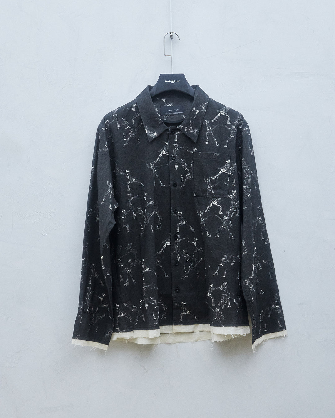 25SS|Seasonal Print LS (Black)