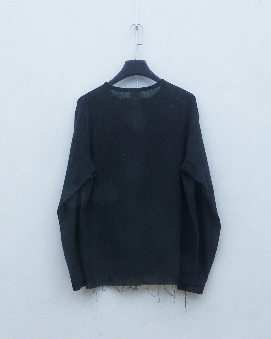 25SS LINEN SHIRT BLACK