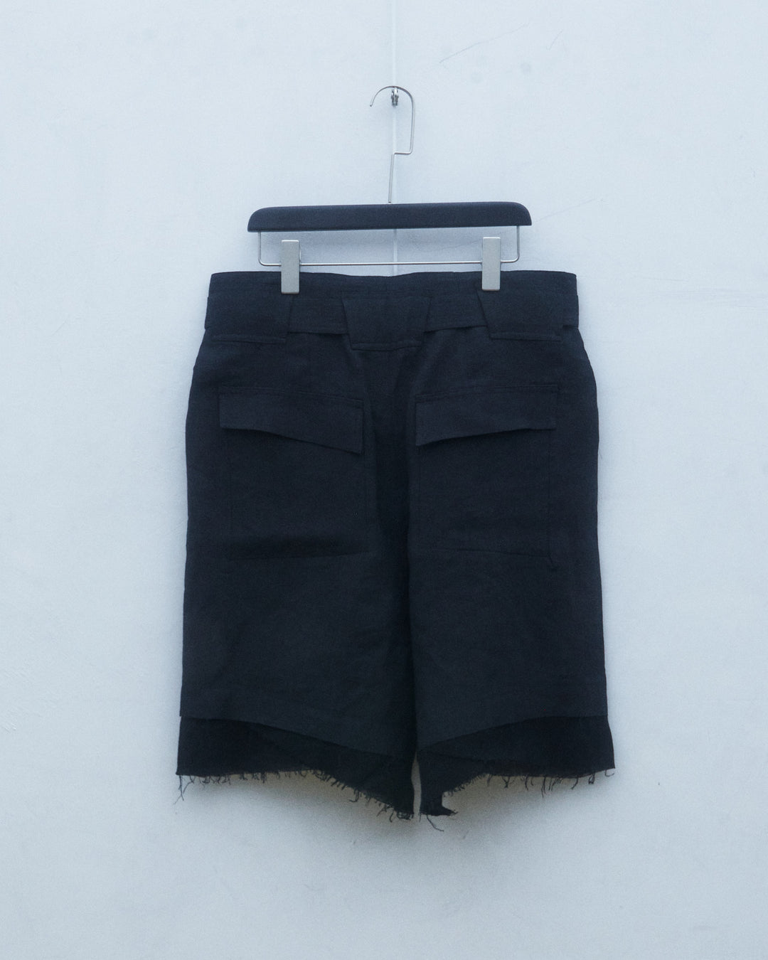 25SS HEMP WAIST BELT CARGO SHORTS