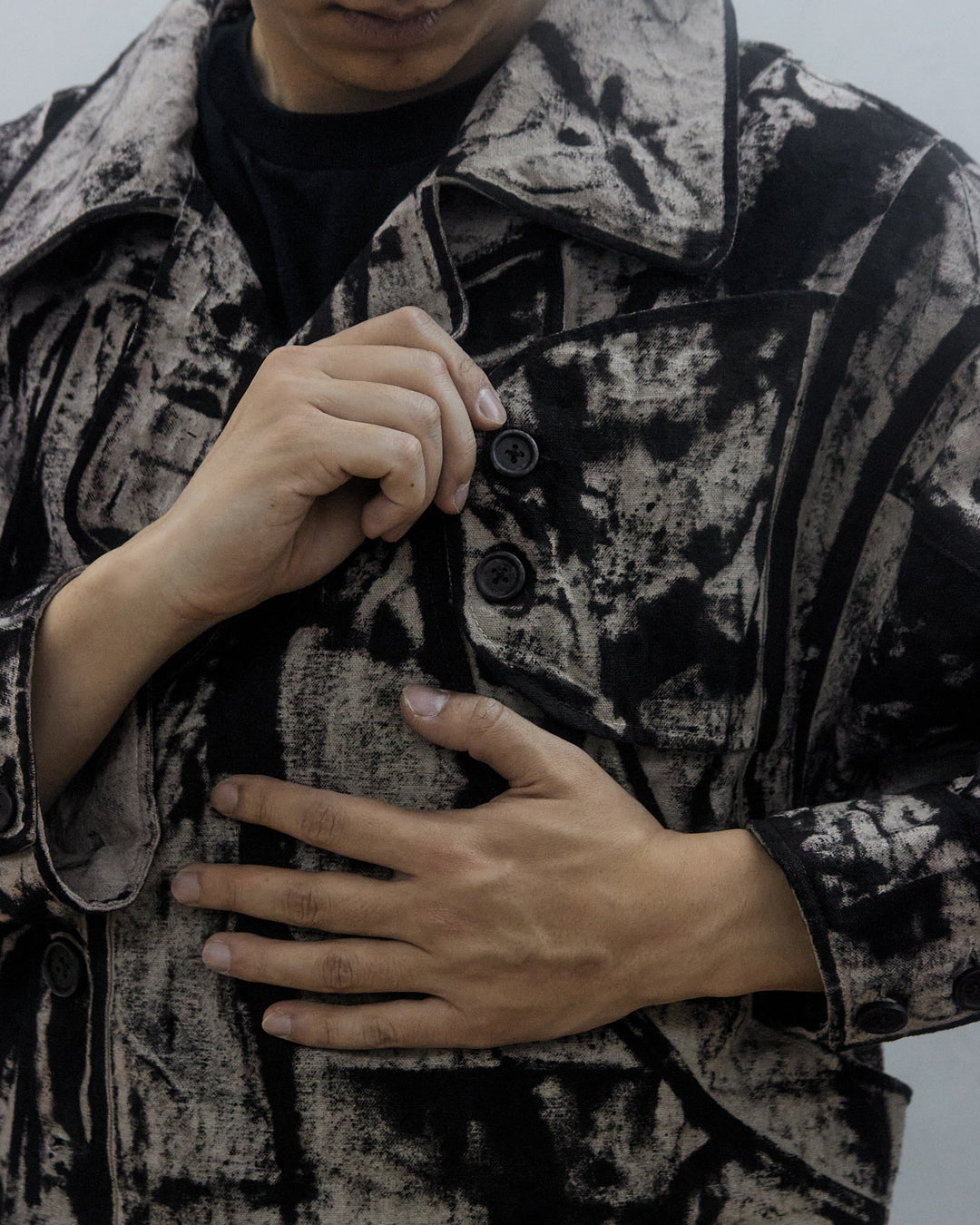 Hand Paint Bomber Jacket