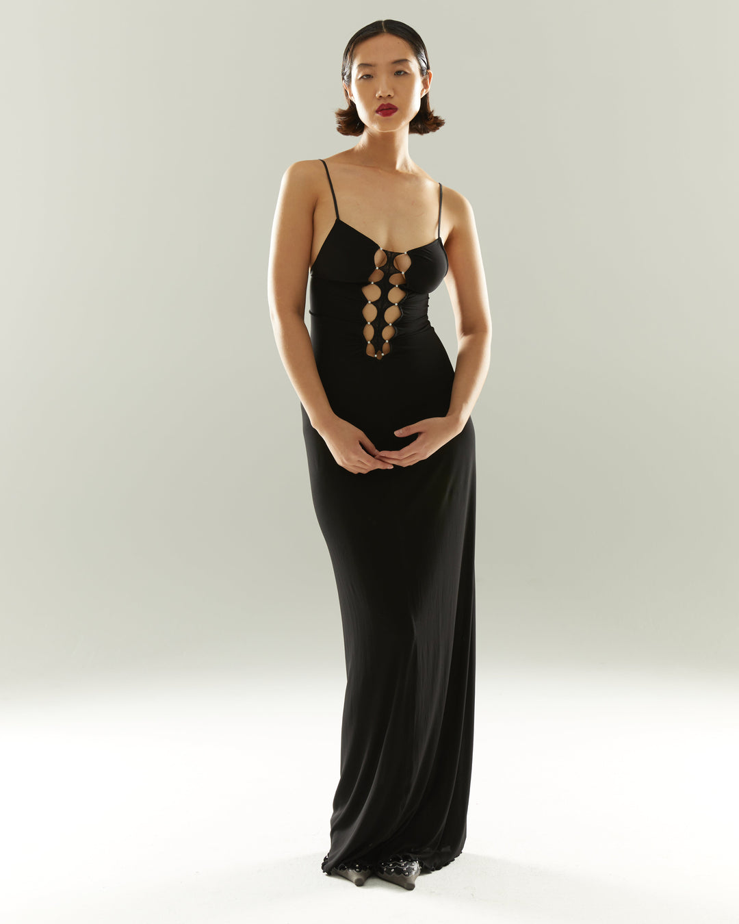 Thorn Cutout Maxi Dress