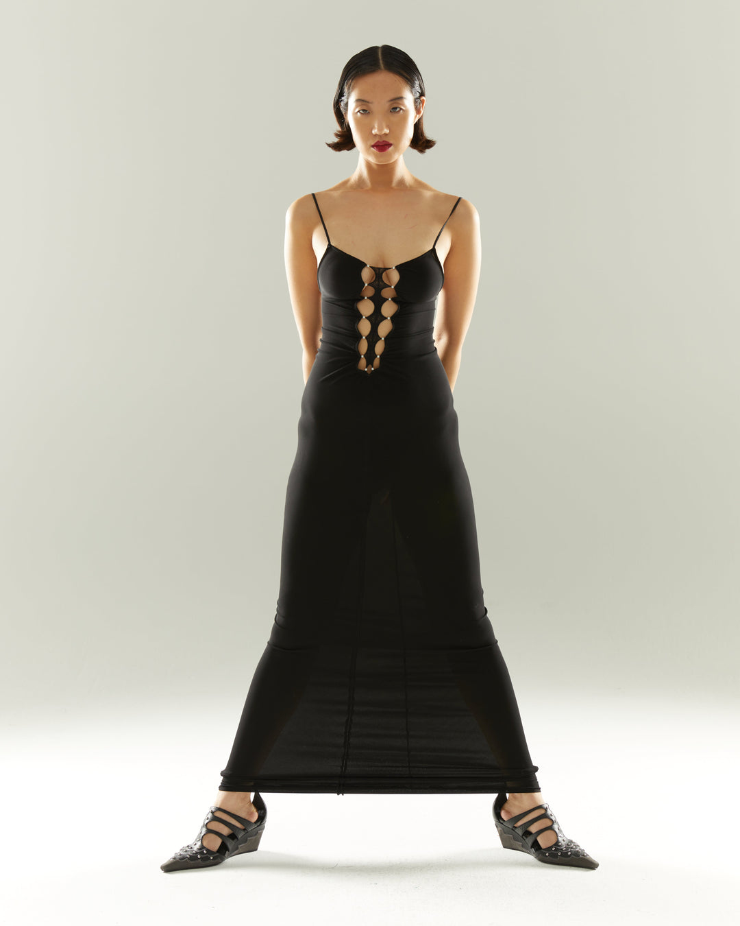 Thorn Cutout Maxi Dress
