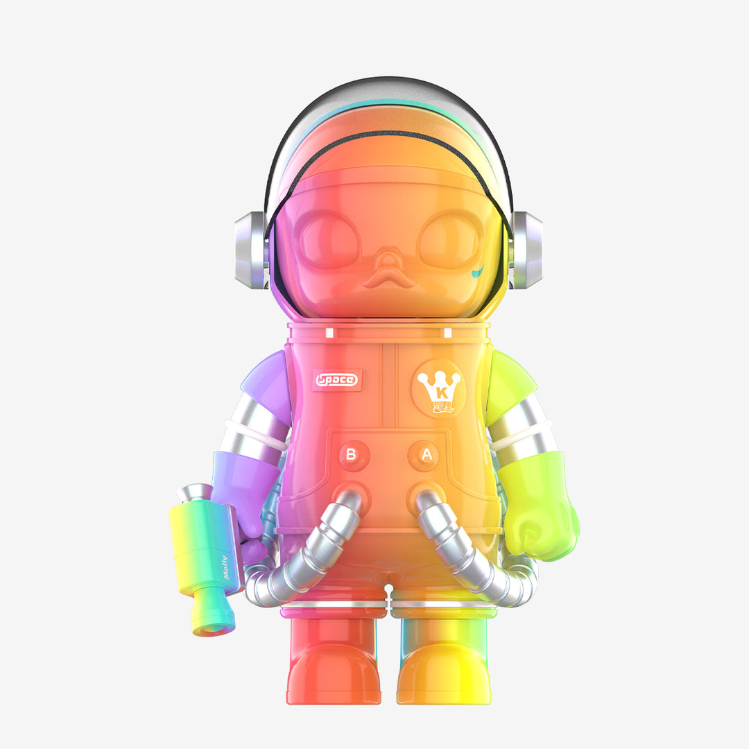 POP MART MEGA Space Molly 400% Rainbow