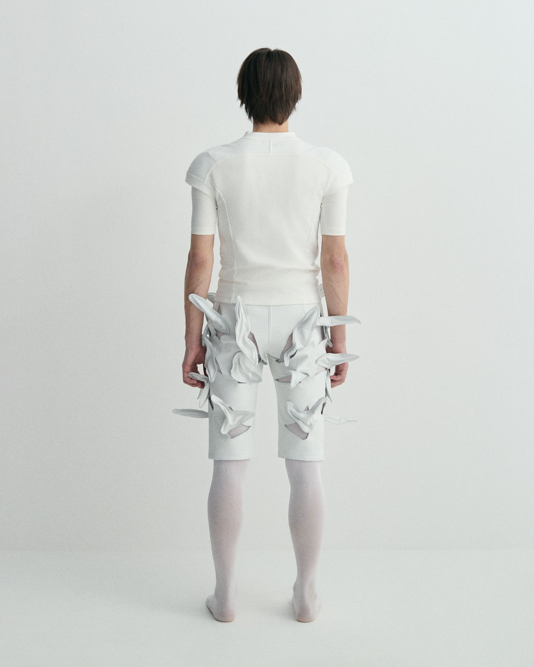 Leather Fragment Pants