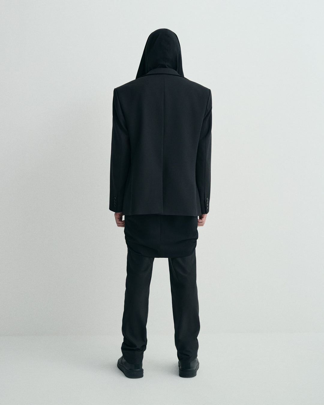 Layered Hoodie Jacket