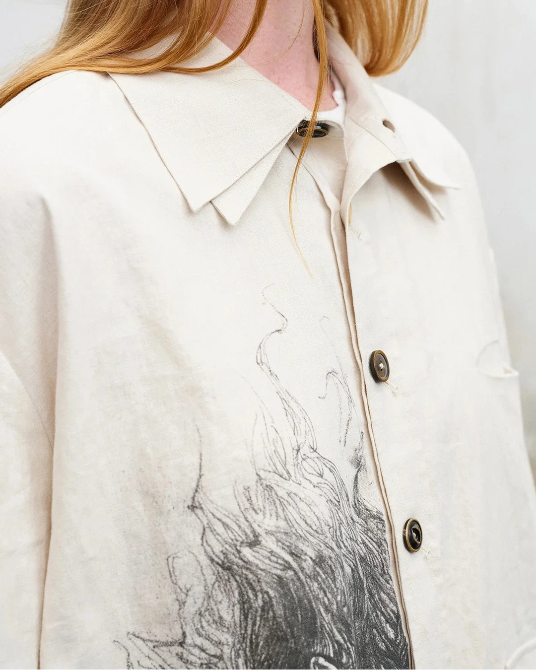 Double Shadow Shirt (Off-White)