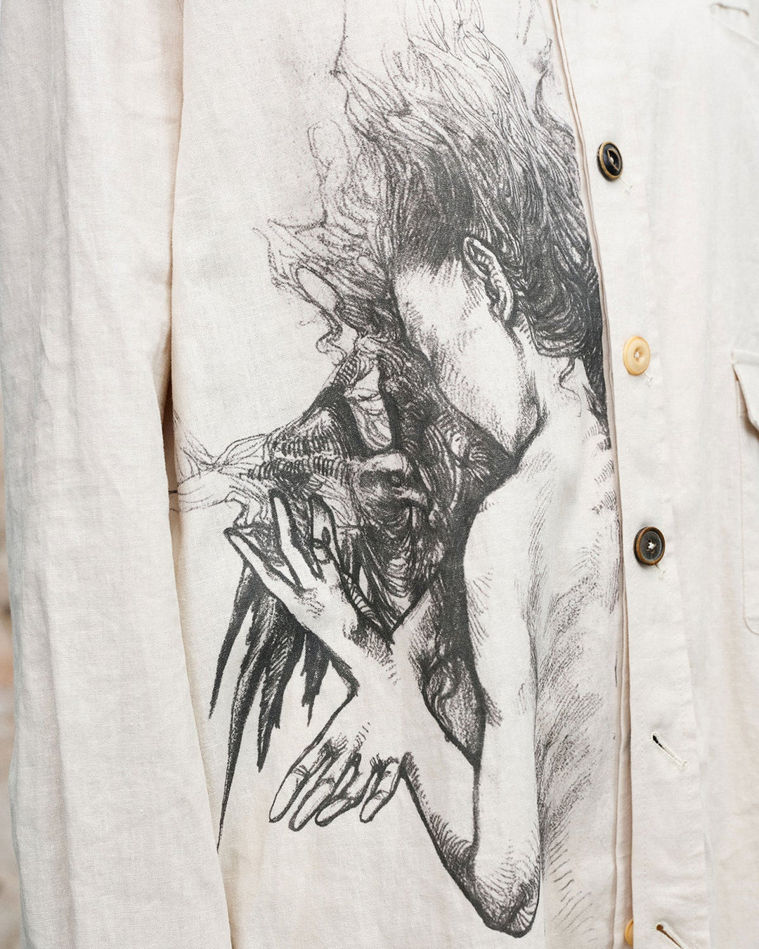 Double Shadow Shirt (Off-White)