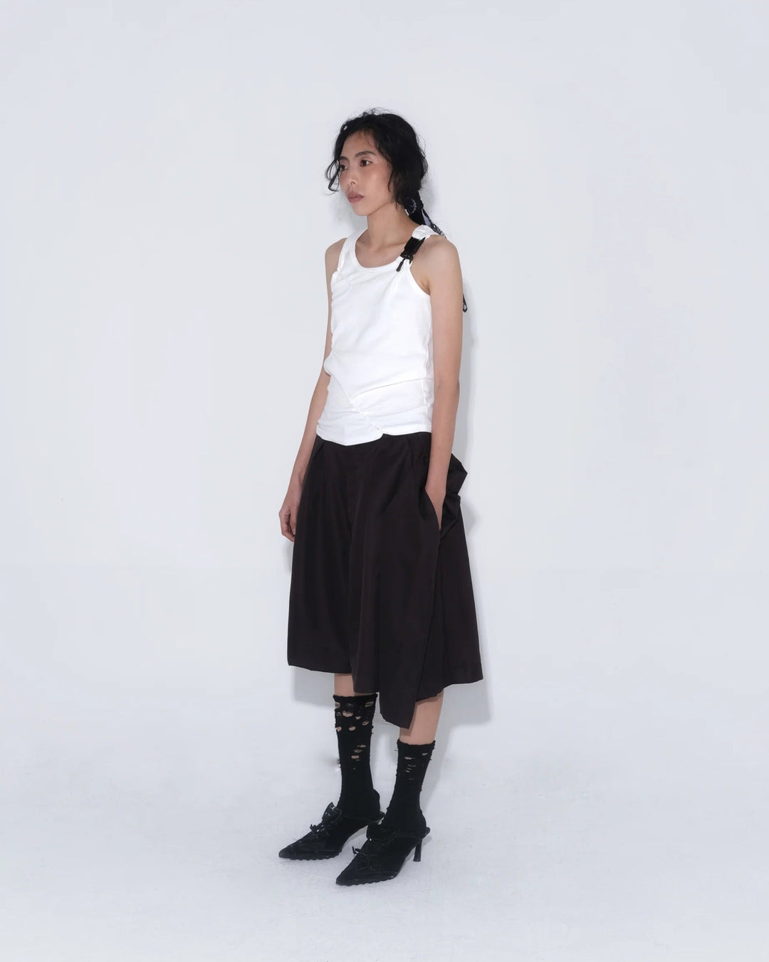 3 Kaki Kongfu Pants - Brown