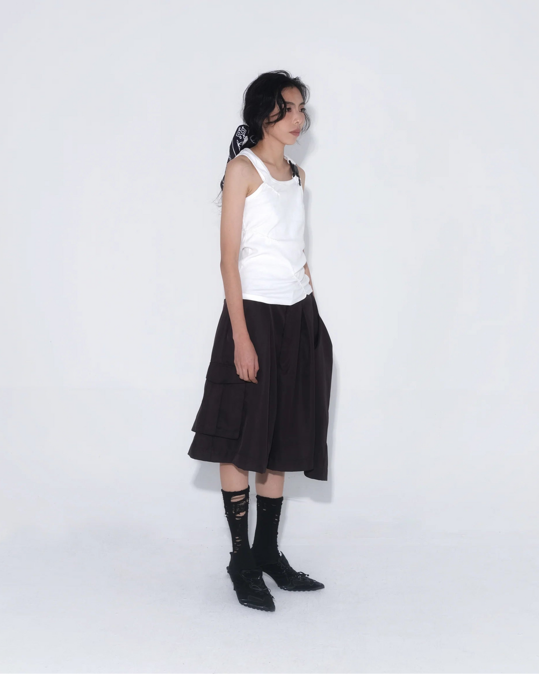 3 Kaki Kongfu Pants - Brown