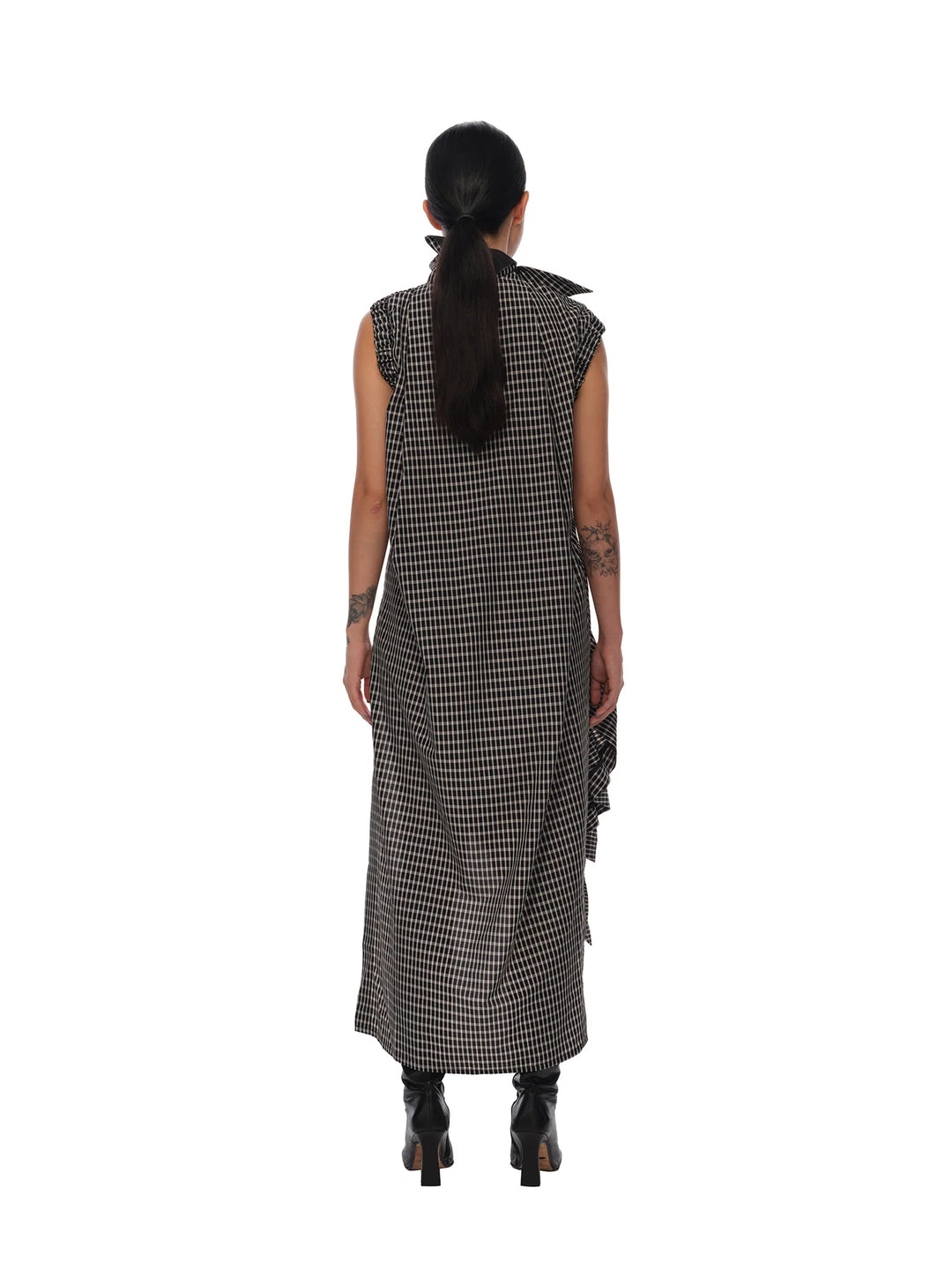 ASYMMETRY EVENING DRESS