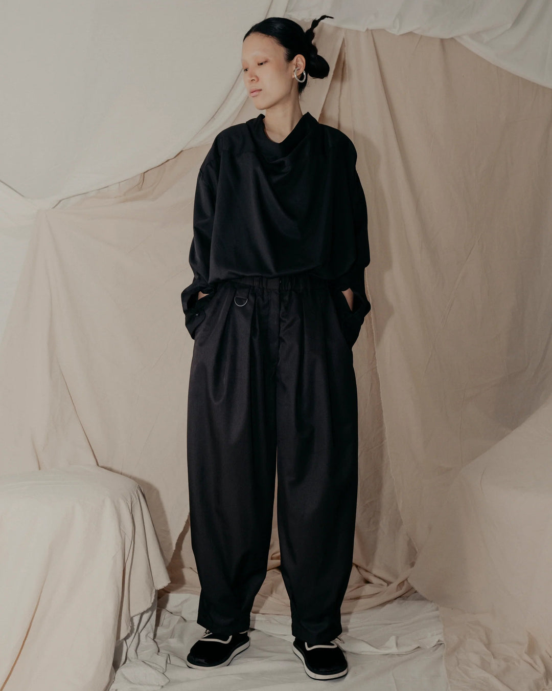 Sheeta Balloon Pants - Black