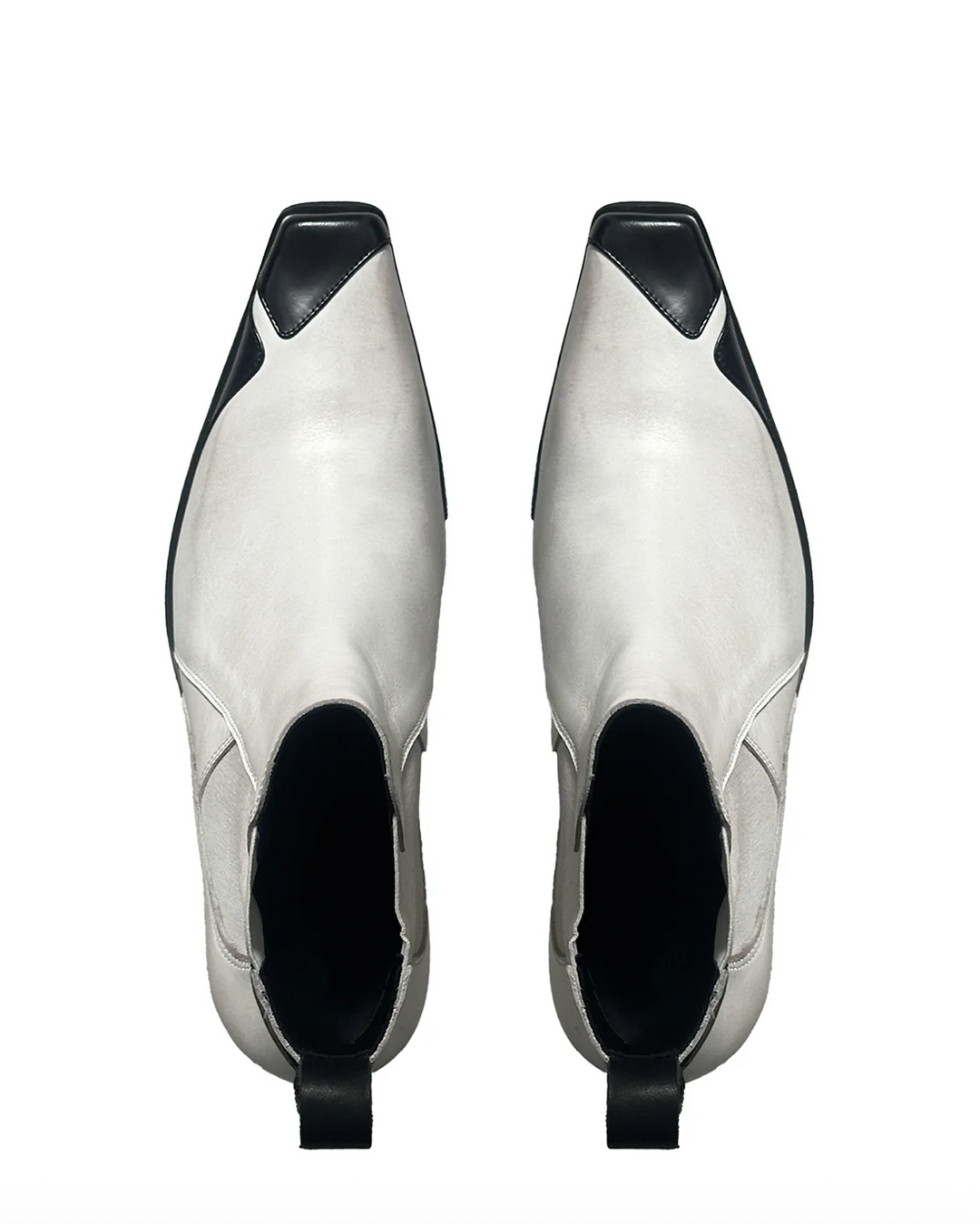 Dig Chelsea Boots "Black / White Rub"